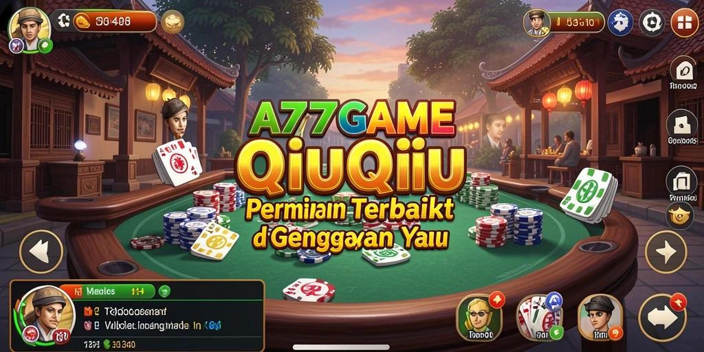 Tangkapan layar gameplay QiuQiu yang mendebarkan dari A777GAME.