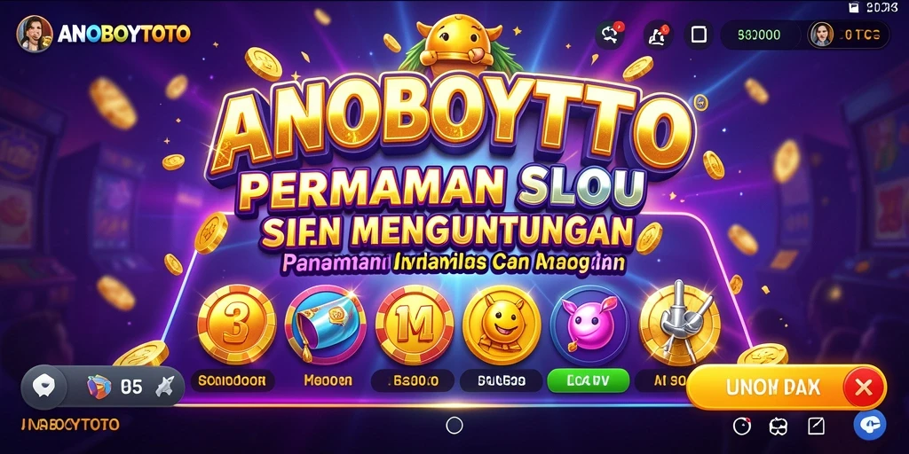 Screenshot gameplay ANOBOYTOTO menampilkan suasana permainan Slot yang menyenangkan.