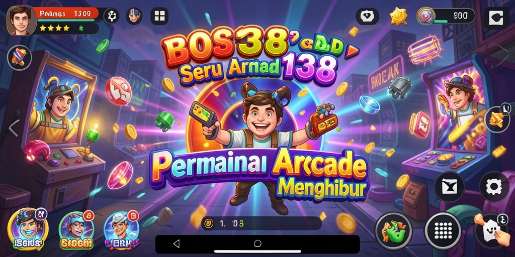 Tampilan gameplay seru dari BOS138 yang menantang.