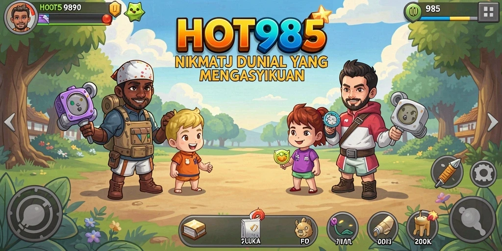 Screenshot HOT985 menampilkan gameplay Idle yang menarik dan menyenangkan.