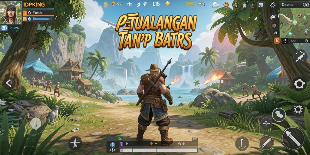 Gameplay menakjubkan di dunia terbuka IDPKING.