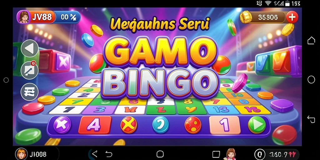 Screenshot gameplay Bingo yang menarik di JV88.