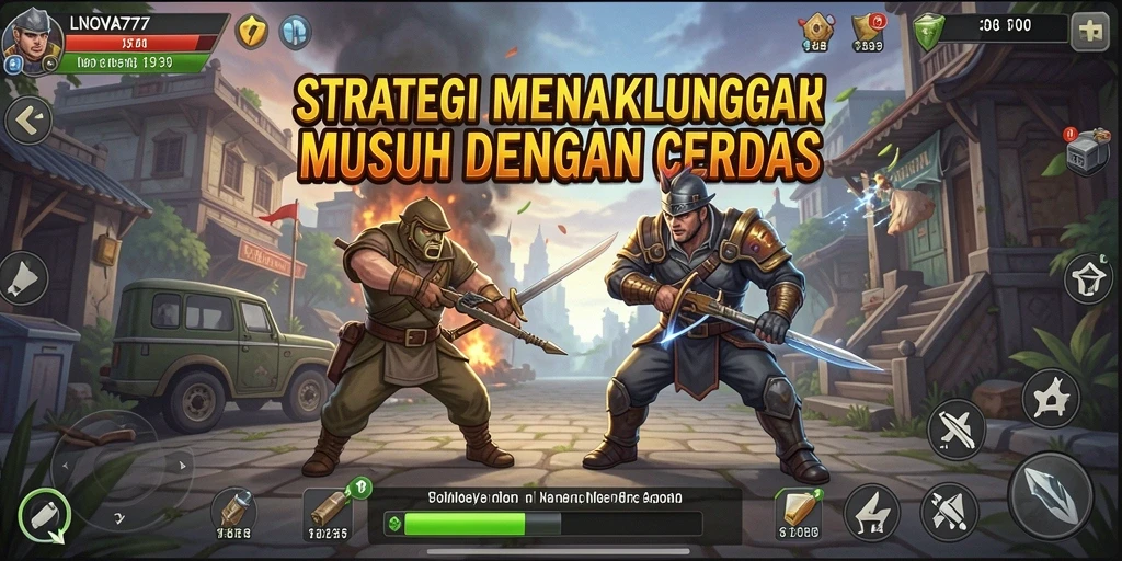 Tangkap momen menegangkan saat merancang strategi permainan.