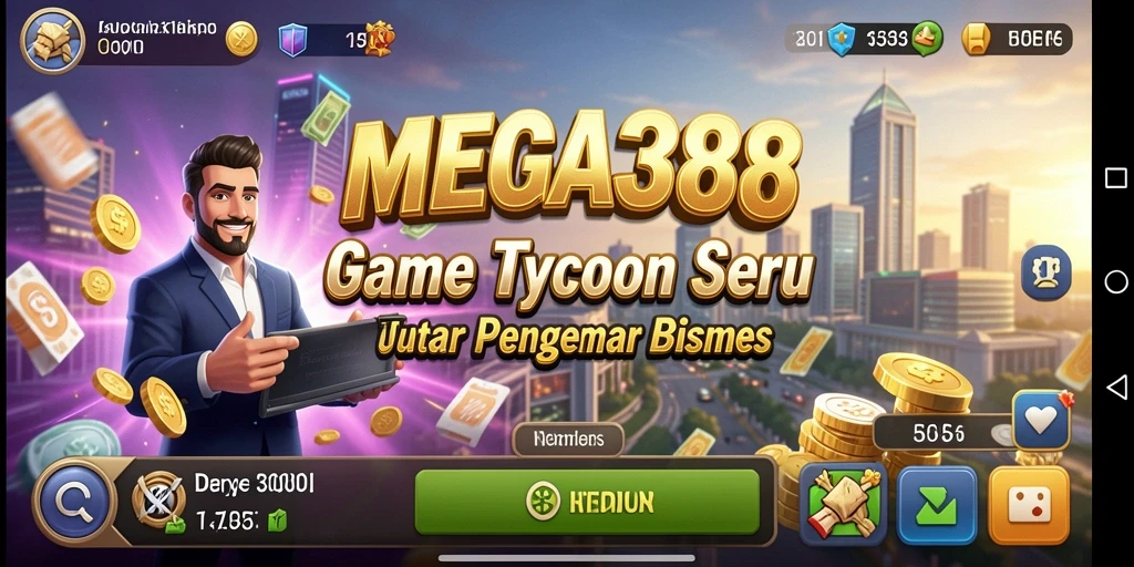 Tampilan gameplay Tycoon yang menarik dari MEGA388.