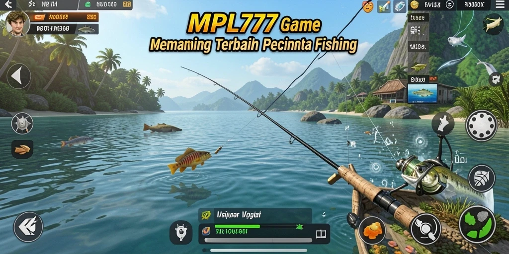 Gameplay mendebarkan saat memancing di MPL777.