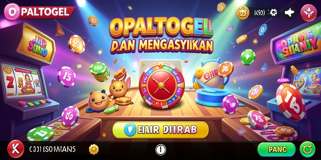 Tampilan gameplay OPALTOGEL yang menampilkan keseruan bermain Bingo.
