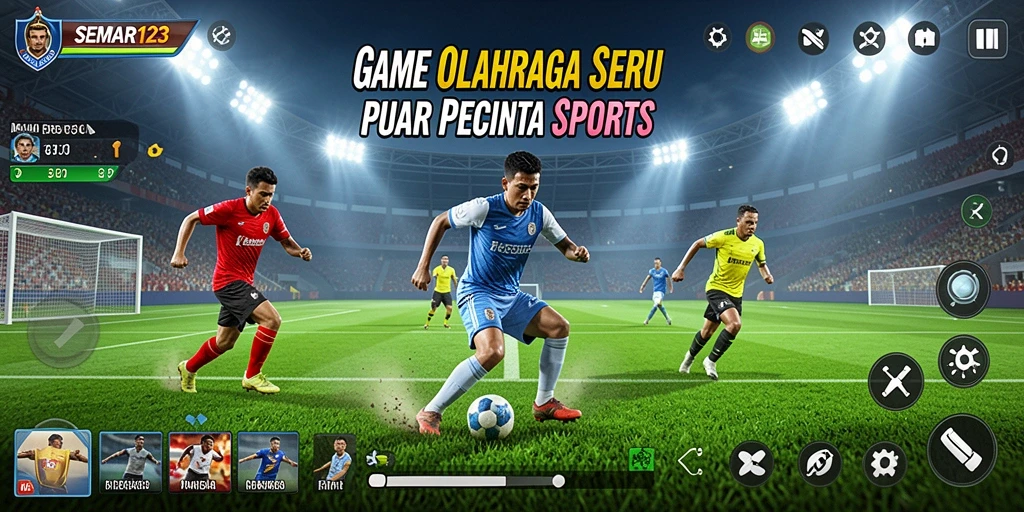 Tampilan gameplay dari SEMAR123 yang seru dan menantang.