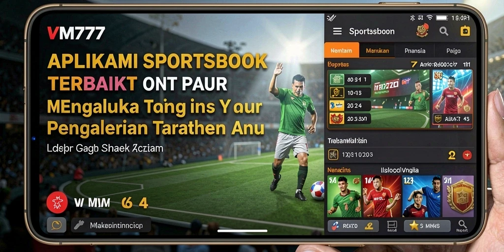 Tampilan screenshot gameplay Sportsbook VM777 yang menarik dan interaktif.